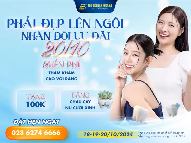 [Bùng nổ ưu đãi chào mừng ngày phụ nữ Việt Nam 20/10]: Phái đẹp lên ngôi – Nhân đôi ưu đãi